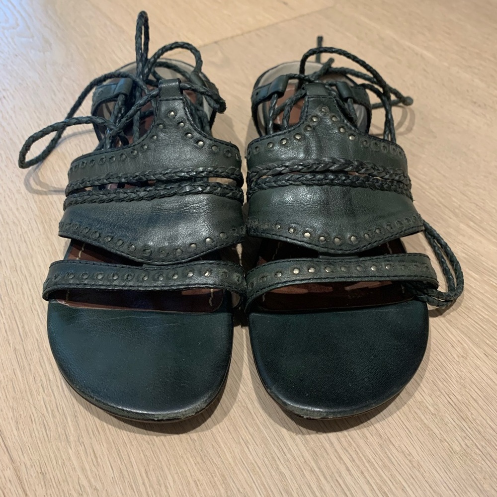 All Saints Roman Style Sandals in Navy